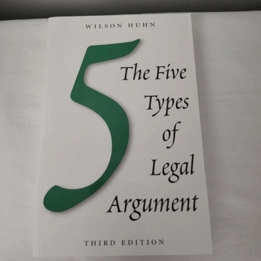 The Five Types of Legal Argument, Third Edition‎ - Paperback - GOOD